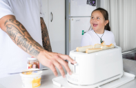 Young Maori girl menu